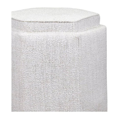 Chit Chat Unique Hexagonal Storage Swivel Ottoman - LOOMLAN - Olivia + Quinn - Ottomans