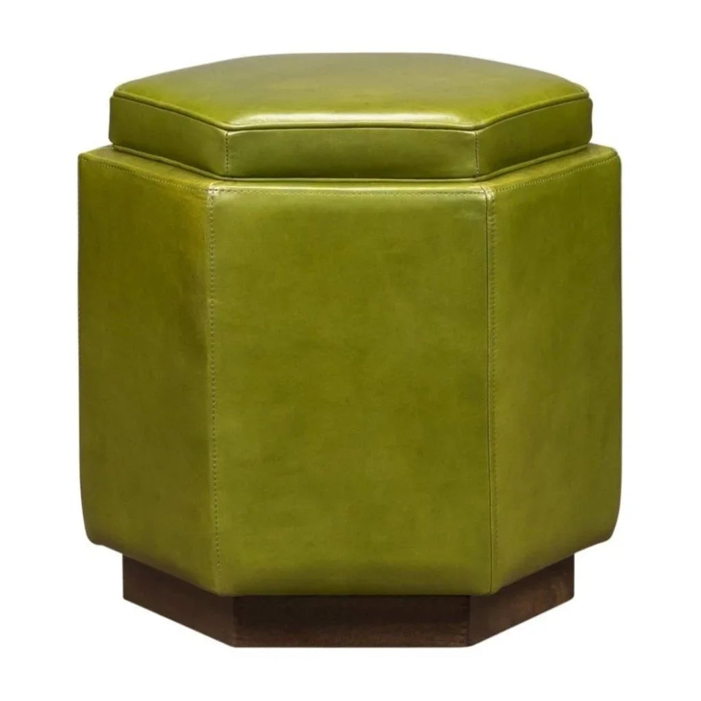 Chit Chat Unique Hexagonal Storage Swivel Ottoman - LOOMLAN - Olivia + Quinn - Ottomans