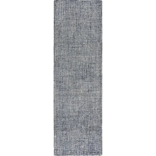 Chlo Wool Black Hallway Kitchen Runner Rug - LOOMLAN - LOOMLAN - Area Rugs