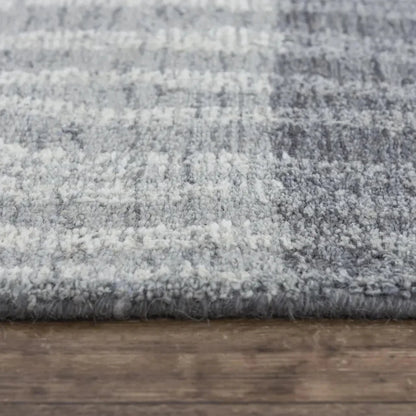Choa Stripe Charcoal Area Rugs For Living Room - LOOMLAN - LOOMLAN - Area Rugs