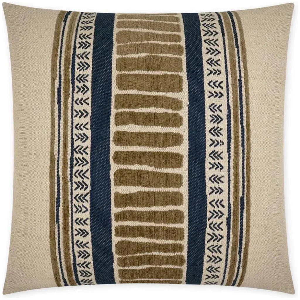 Cholula Indigo Brown Throw Pillow Insert - LOOMLAN - D.V. Kap - Throw Pillows