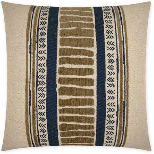 Cholula Indigo Brown Throw Pillow Insert - LOOMLAN - D.V. Kap - Throw Pillows