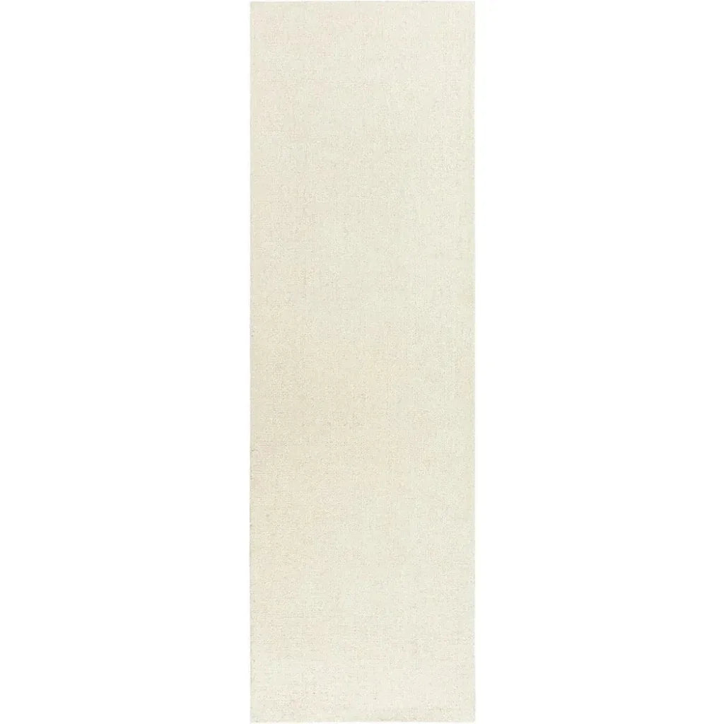 Chos Wool White Hallway Kitchen Runner Rug - LOOMLAN - LOOMLAN - Area Rugs