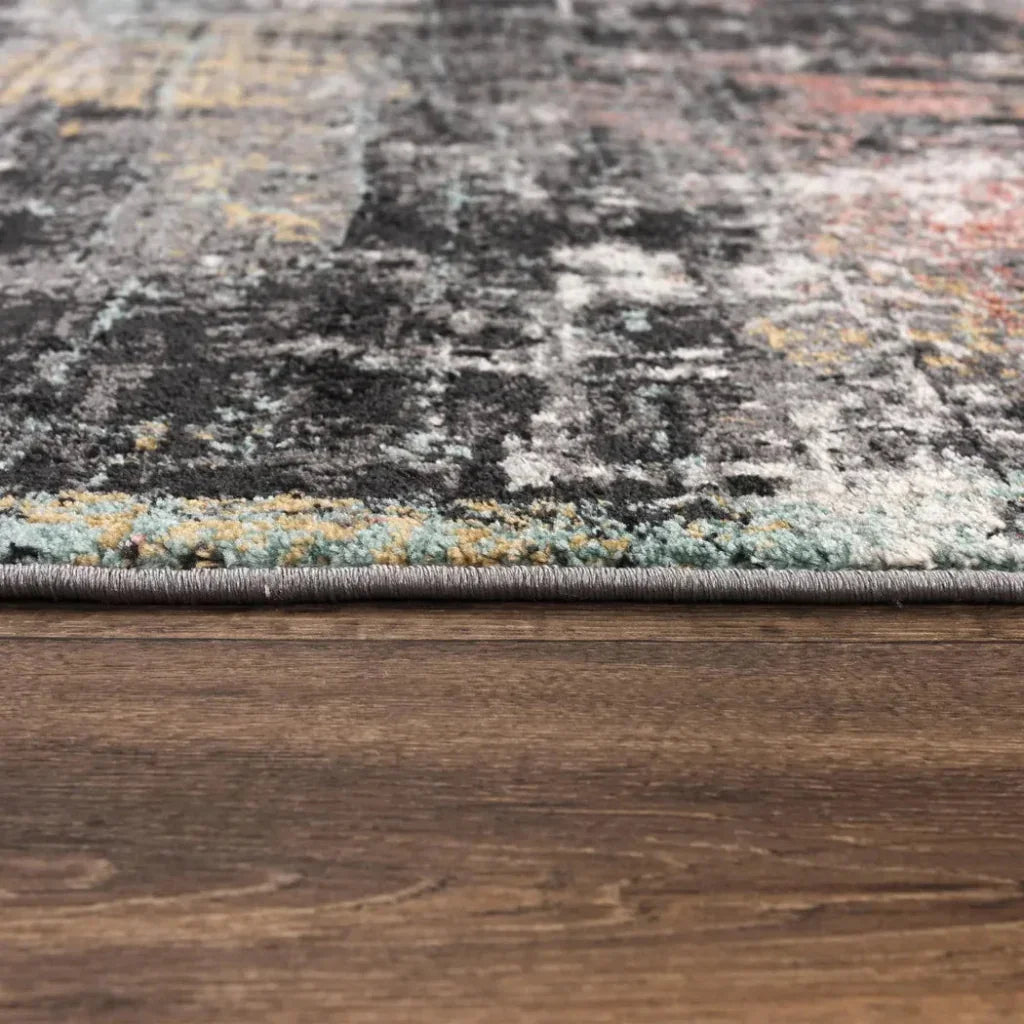 Choz Abstract Pink Kitchen Hallway Runner Rug - LOOMLAN - LOOMLAN - Area Rugs