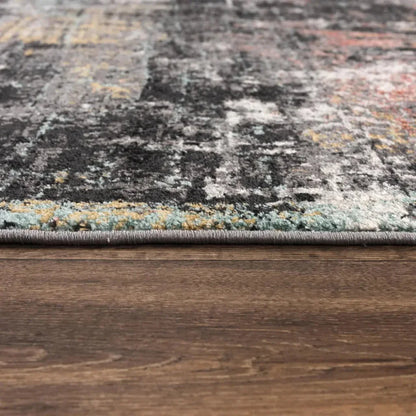 Choz Abstract Pink Kitchen Hallway Runner Rug - LOOMLAN - LOOMLAN - Area Rugs