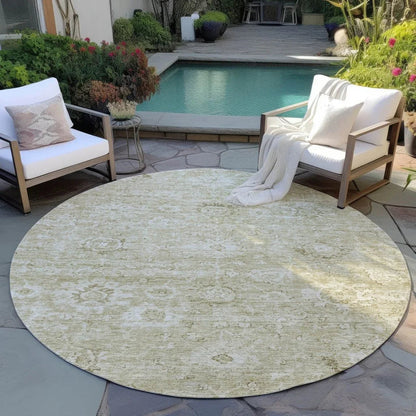 Chroma Brown Washable Indoor-Outdoor Rug-Outdoor Rugs-LOOMLAN Rugs-LOOMLAN