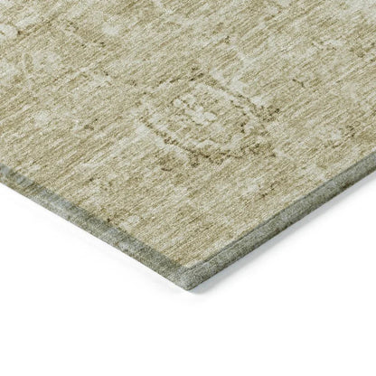 Chroma Brown Washable Indoor-Outdoor Rug-Outdoor Rugs-LOOMLAN Rugs-LOOMLAN