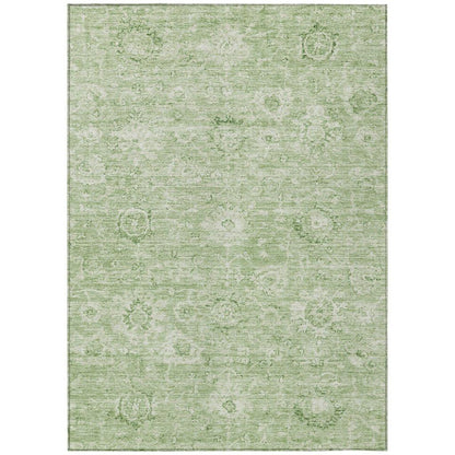 Chroma Green Washable Indoor-Outdoor Rug-Outdoor Rugs-LOOMLAN Rugs-2'6" x 3'10"-LOOMLAN