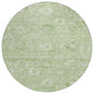 Chroma Green Washable Indoor-Outdoor Rug-Outdoor Rugs-LOOMLAN Rugs-8' x 8'-LOOMLAN