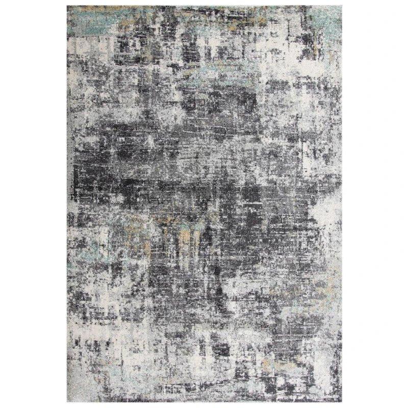 Chub Abstract Blue Kitchen Hallway Runner Rug - LOOMLAN - LOOMLAN - Area Rugs