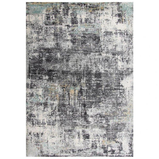 Chub Abstract Blue Kitchen Hallway Runner Rug - LOOMLAN - LOOMLAN - Area Rugs