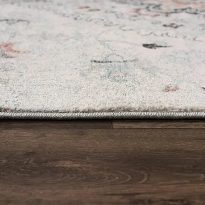 Chuk Medallion Gray Kitchen Hallway Runner Rug - LOOMLAN - LOOMLAN - Area Rugs