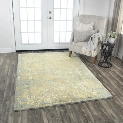 Chuo Border Beige Large Area Rugs For Living Room - LOOMLAN - LOOMLAN - Area Rugs