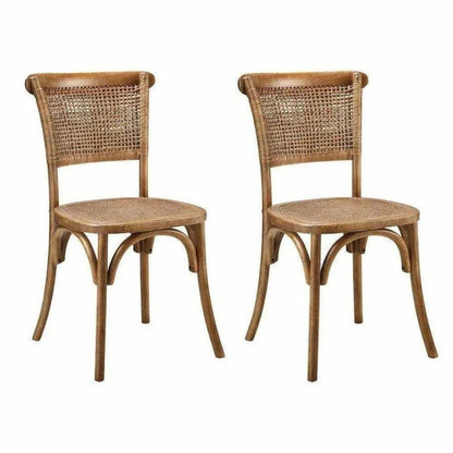 Churchill Armless Dining Chair (Set Of 2) - LOOMLAN - Moe's Home - Dining Chairs