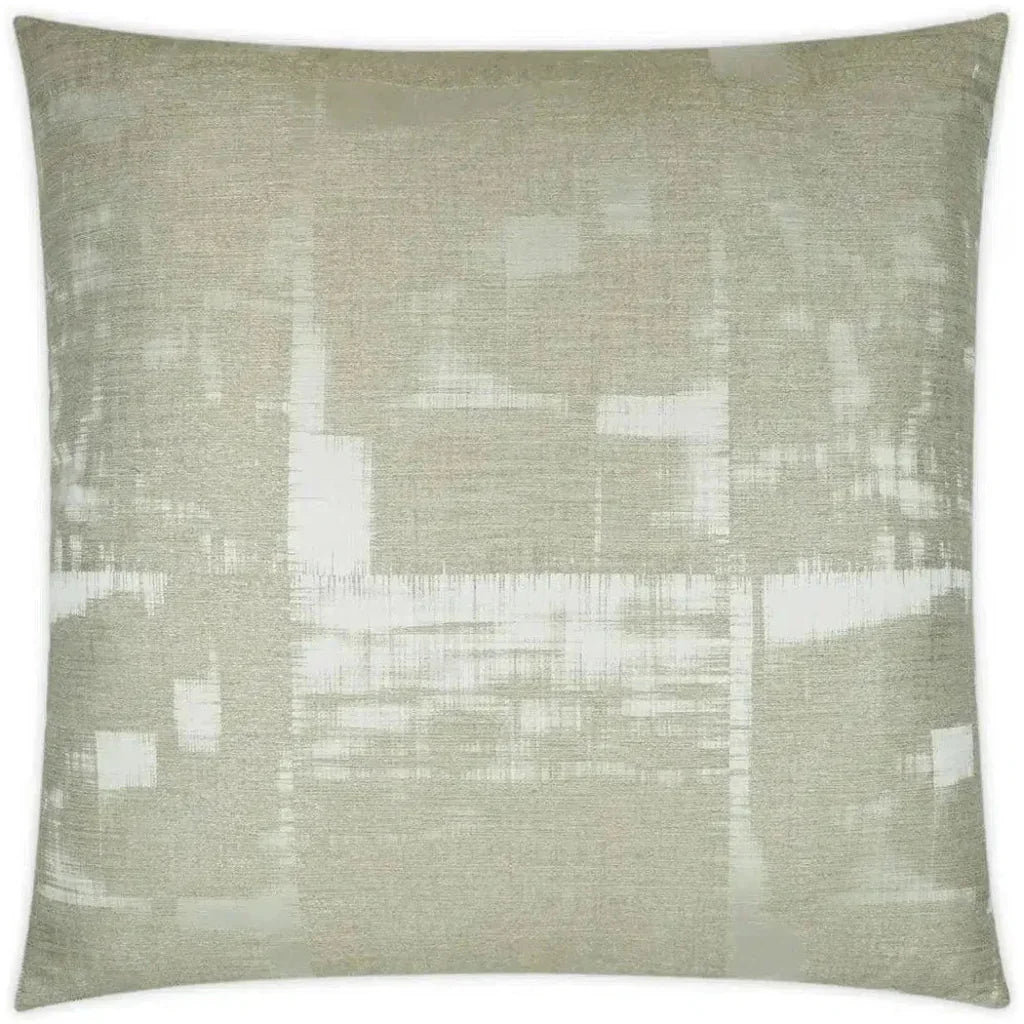 Ciara Alabaster Abstract Tan Large Throw Pillow Insert - LOOMLAN - D.V. Kap - Throw Pillows