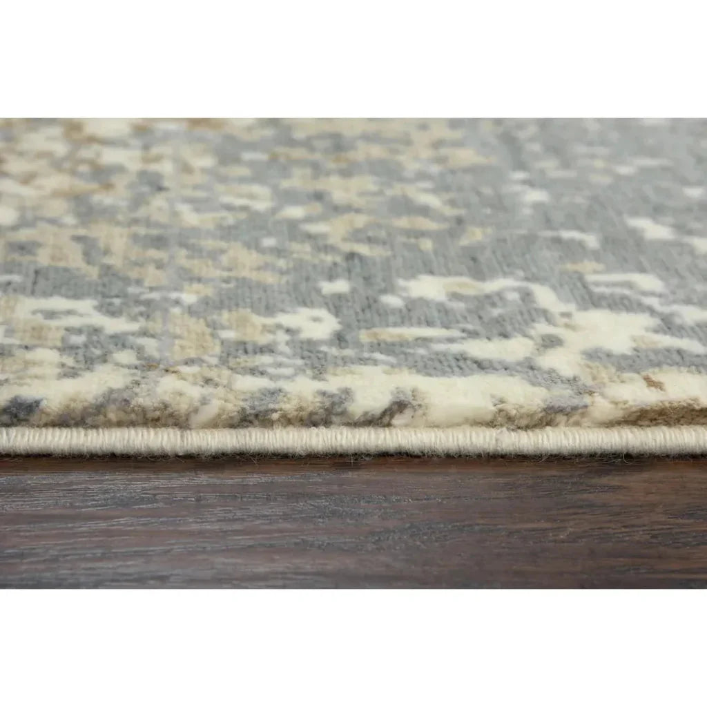 Ciba Abstract Beige Large Area Rugs For Living Room - LOOMLAN - LOOMLAN - Area Rugs