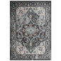 Cibo Medallion Gray Kitchen Hallway Runner Rug - LOOMLAN - LOOMLAN - Area Rugs