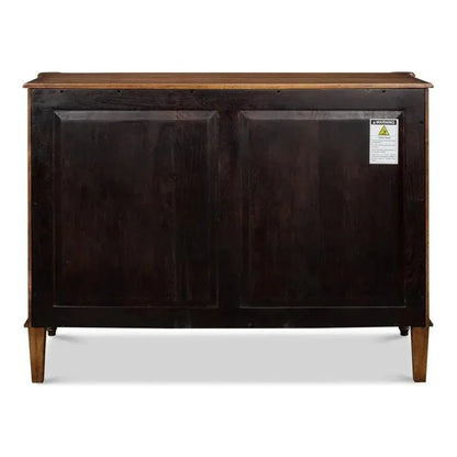 Ciborium Chest Of 3 Drawers Fruitwood - LOOMLAN - Sarreid - Chests