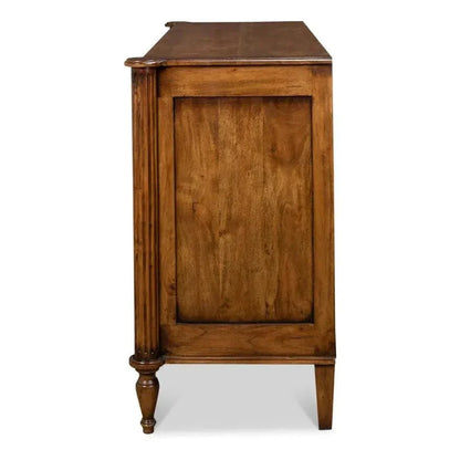 Ciborium Chest Of 3 Drawers Fruitwood - LOOMLAN - Sarreid - Chests