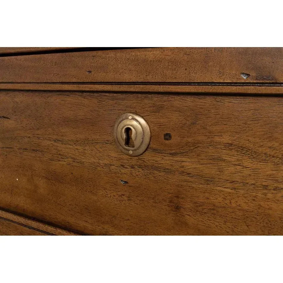 Ciborium Chest Of 3 Drawers Fruitwood - LOOMLAN - Sarreid - Chests