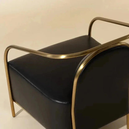 Cicero Leather Lounge Chair-Lounge Chairs-SUNPAN-LOOMLAN