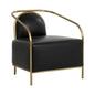 Cicero Leather Lounge Chair-Lounge Chairs-SUNPAN-LOOMLAN