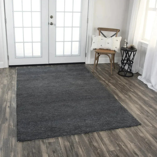Cima 5x7 Indoor Outdoor Gray Patio Rug-Outdoor Rugs-LOOMLAN-LOOMLAN