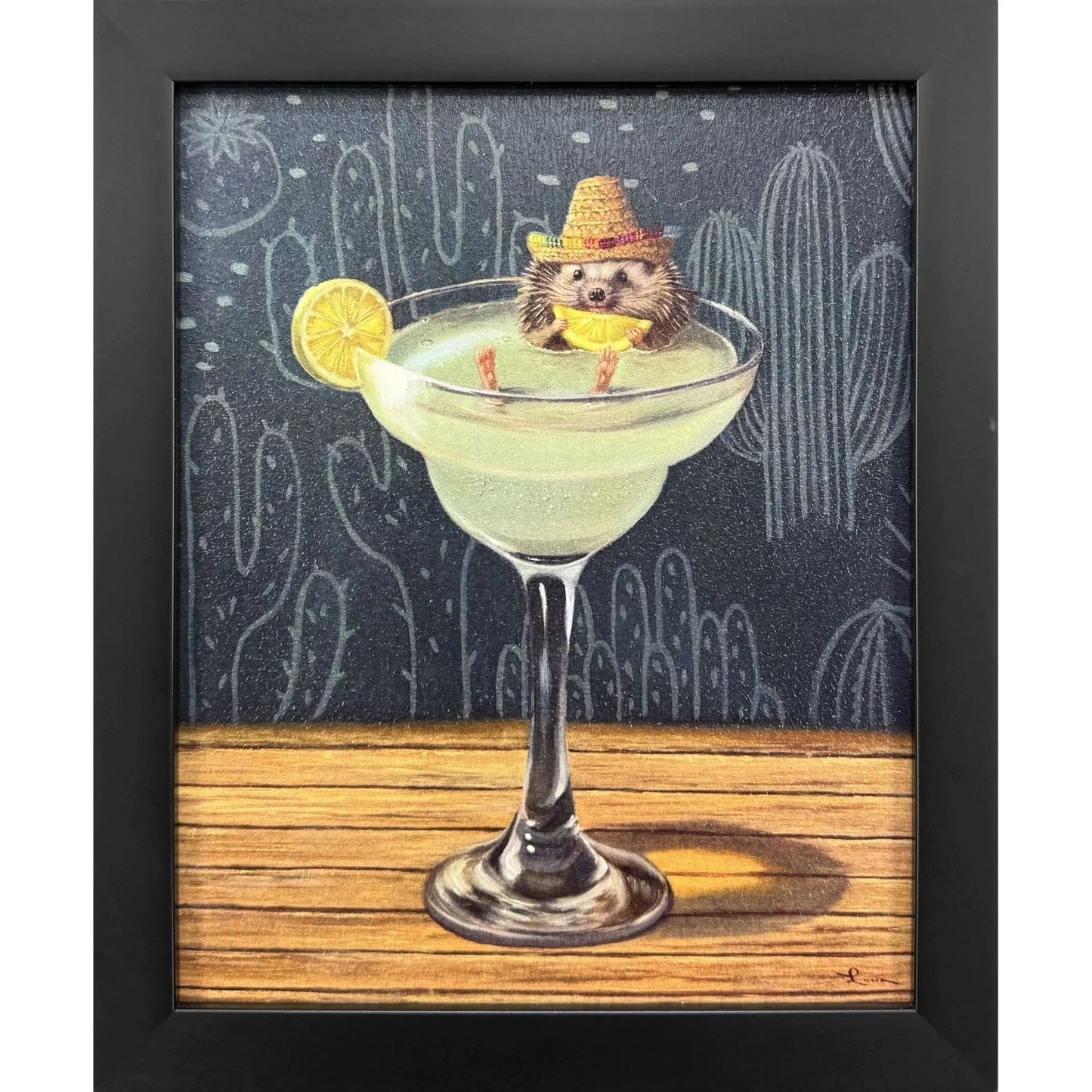 Cinco De Mayo Blue Framed Wall Art