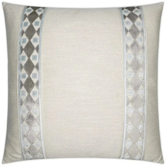 Cirque Spa Band Grey Large Throw Pillow Insert - LOOMLAN - D.V. Kap - Throw Pillows