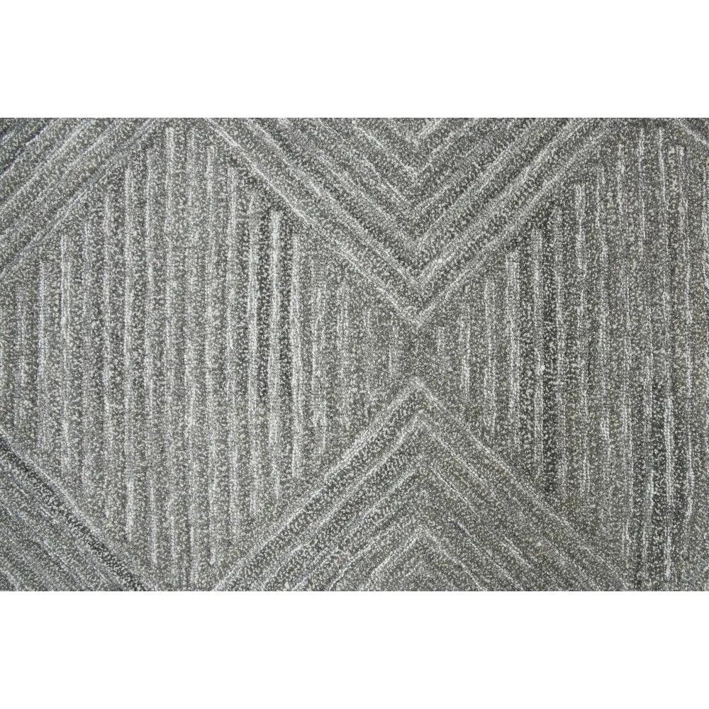 Cito Geometric Gray Large Area Rugs For Living Room - LOOMLAN - LOOMLAN - Area Rugs