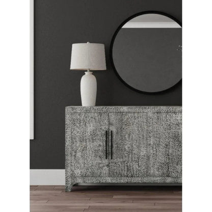Clancy Wood Grey Server - LOOMLAN - Bassett Mirror - Sideboards