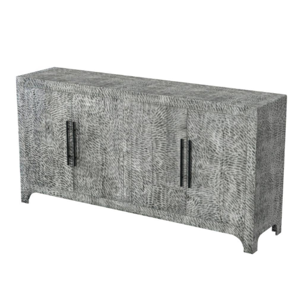 Clancy Wood Grey Server - LOOMLAN - Bassett Mirror - Sideboards