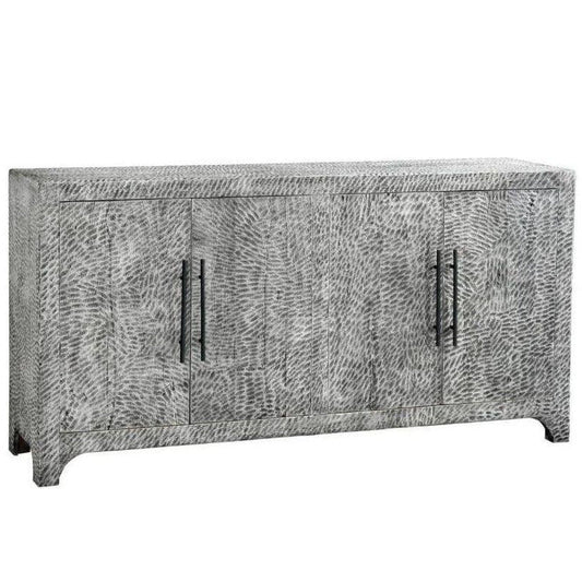 Clancy Wood Grey Server - LOOMLAN - Bassett Mirror - Sideboards