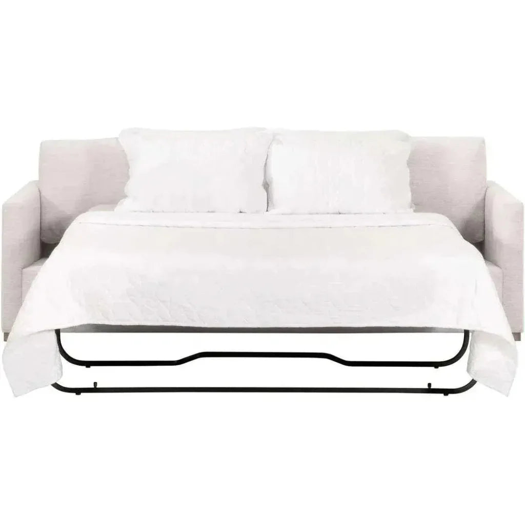 Clara 86" Slim Arm Queen Sleeper Sofa Performance - LOOMLAN - Essentials For Living - Sofas & Loveseats
