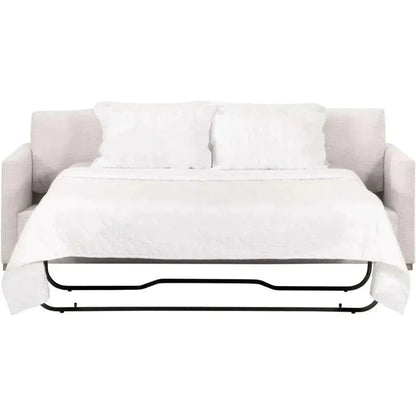 Clara 86" Slim Arm Queen Sleeper Sofa Performance - LOOMLAN - Essentials For Living - Sofas & Loveseats