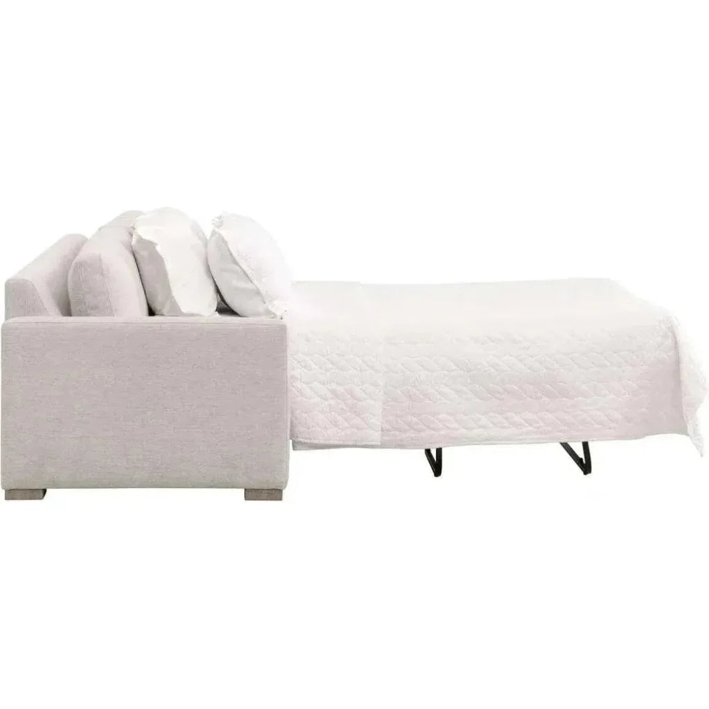 Clara 86" Slim Arm Queen Sleeper Sofa Performance - LOOMLAN - Essentials For Living - Sofas & Loveseats
