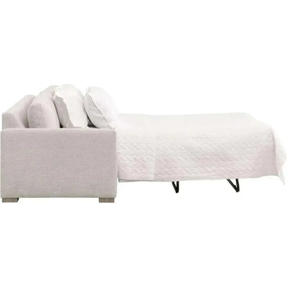 Clara 86" Slim Arm Queen Sleeper Sofa Performance - LOOMLAN - Essentials For Living - Sofas & Loveseats