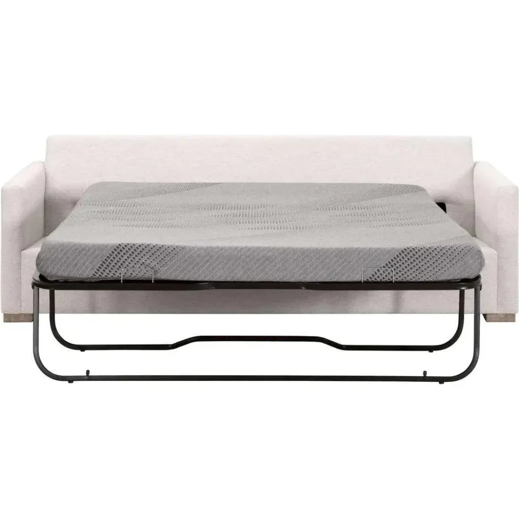Clara 86" Slim Arm Queen Sleeper Sofa Performance - LOOMLAN - Essentials For Living - Sofas & Loveseats