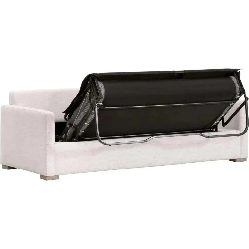 Clara 86" Slim Arm Queen Sleeper Sofa Performance - LOOMLAN - Essentials For Living - Sofas & Loveseats