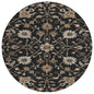 Clara Black Washable Indoor - Outdoor Rug - LOOMLAN - LOOMLAN Rugs - Outdoor Rugs