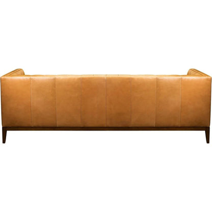 Clara Elegant Style Leather Sofa - LOOMLAN - Olivia + Quinn - Sofas & Loveseats