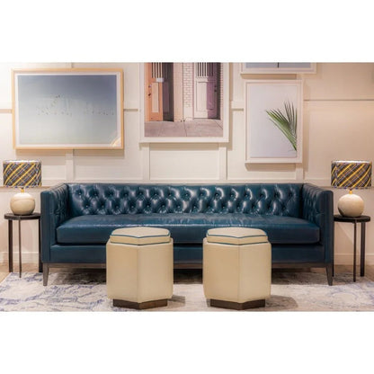 Clara Elegant Style Leather Sofa - LOOMLAN - Olivia + Quinn - Sofas & Loveseats