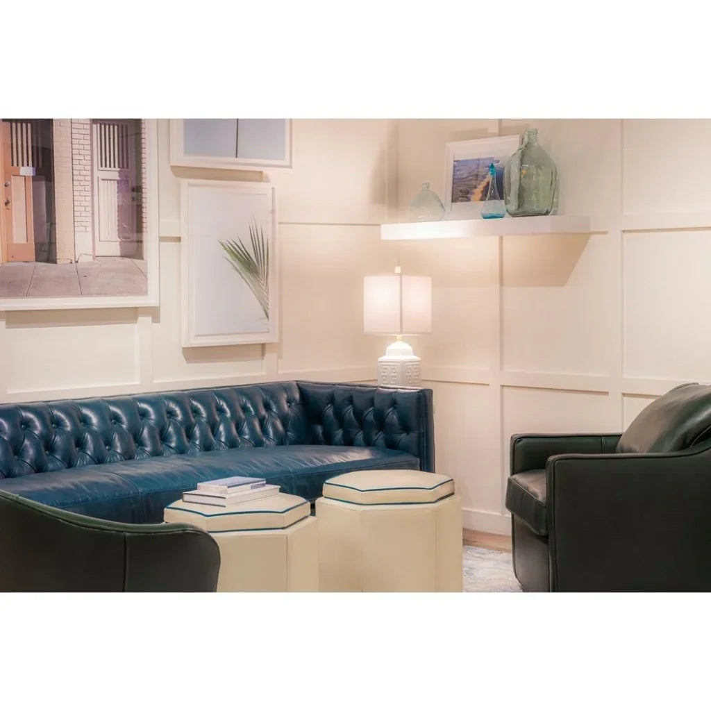 Clara Elegant Style Leather Sofa - LOOMLAN - Olivia + Quinn - Sofas & Loveseats