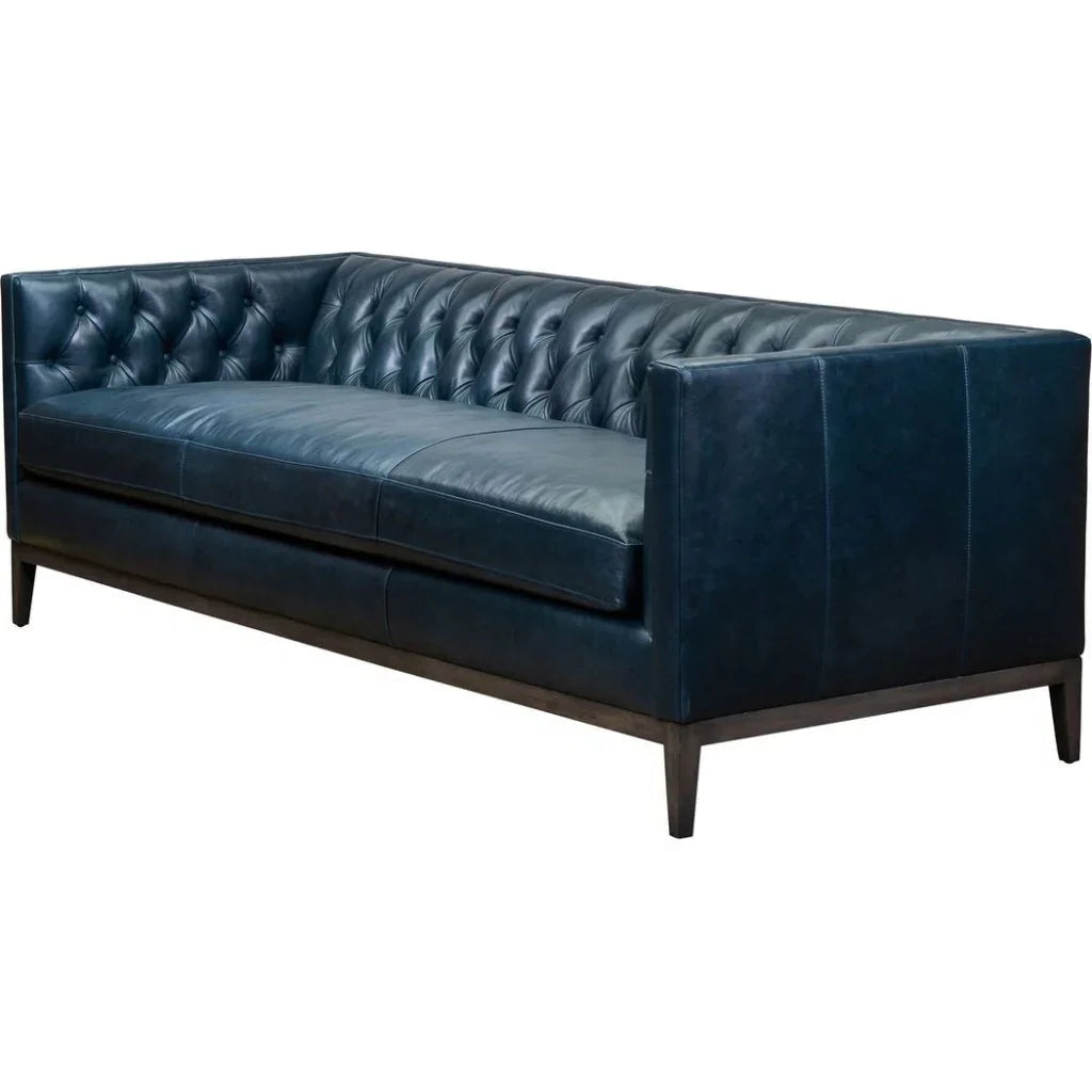 Clara Elegant Style Leather Sofa - LOOMLAN - Olivia + Quinn - Sofas & Loveseats