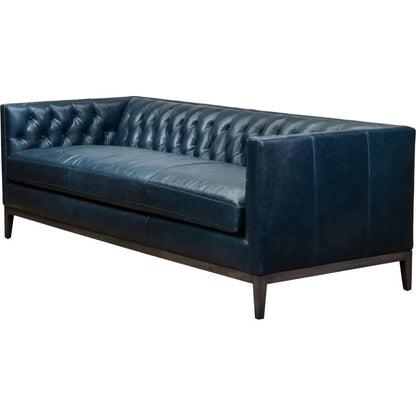 Clara Elegant Style Leather Sofa - LOOMLAN - Olivia + Quinn - Sofas & Loveseats