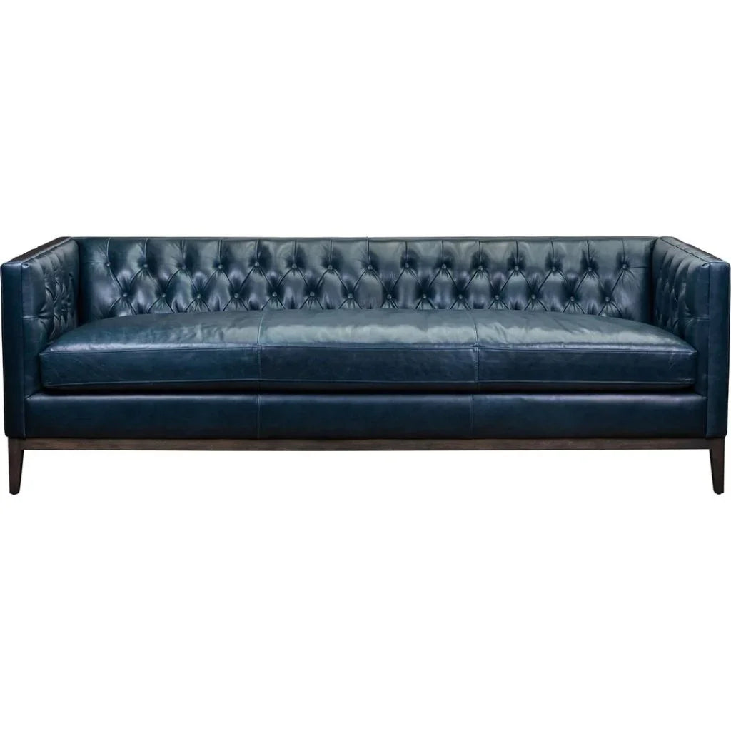 Clara Elegant Style Leather Sofa - LOOMLAN - Olivia + Quinn - Sofas & Loveseats