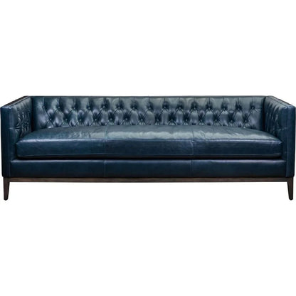 Clara Elegant Style Leather Sofa - LOOMLAN - Olivia + Quinn - Sofas & Loveseats