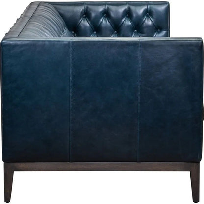 Clara Elegant Style Leather Sofa - LOOMLAN - Olivia + Quinn - Sofas & Loveseats