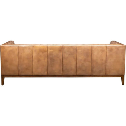Clara Elegant Style Leather Sofa - LOOMLAN - Olivia + Quinn - Sofas & Loveseats