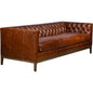 Clara Elegant Style Leather Sofa - LOOMLAN - Olivia + Quinn - Sofas & Loveseats